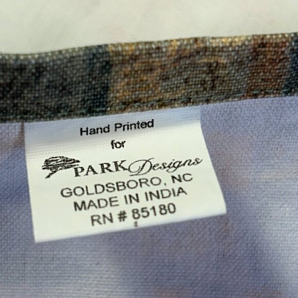 Set of 4 Hand Printed Rooster w/Sunflowers Placemats - Picture 4 of 4